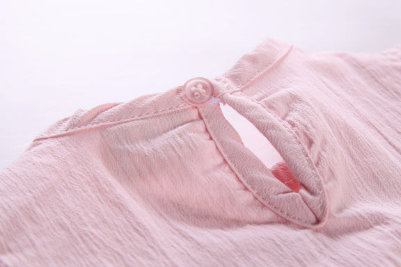 Baby 1pcs Contrast Tape Patched Frill Trim Sleeveless Onesies & Hat, MyKids-USA®, Baby One-Pieces, MyKids-USA -  -  -  -  -  -  - 