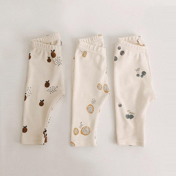 Baby Allover Fruit Graphic Trousers Long Pant, MyKids-USA®, Baby & Toddler Bottoms, MyKids-USA -  -  -  -  -  -  - 