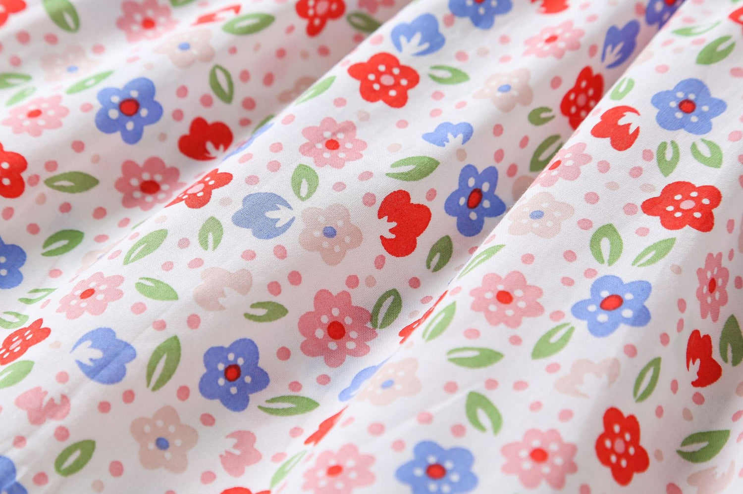 Baby Girls Floral Print Pattern With Bow Tie Design Round Collar Sleeveless Princess Newborn Onesies Dress, MyKids-USA®, Baby & Toddler Outerwear, MyKids-USA -  -  -  -  -  -  - 