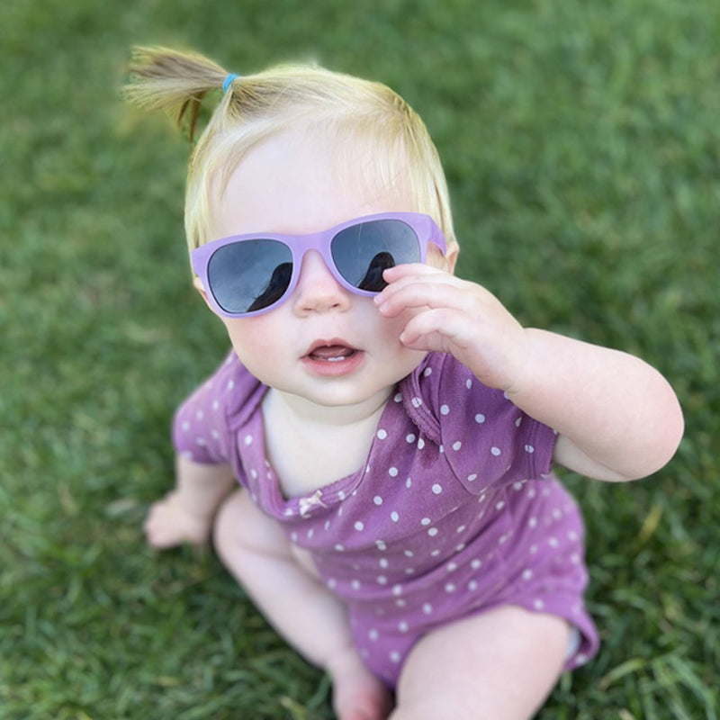 Punky Brewster Baby Sunglasses – Purple Glitter by ro•sham•bo eyewear