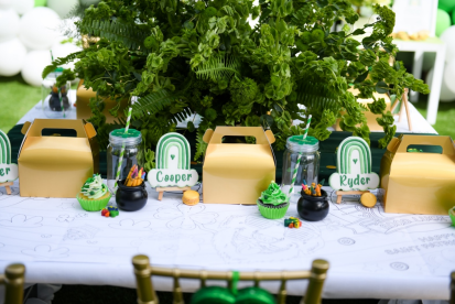 St. Patrick’s Day Coloring Tablecloth