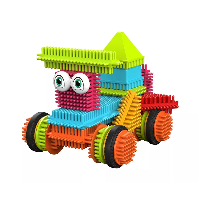 Contixo ST5 Bristle Shape 3D STEM Building Tiles (144 Pieces)