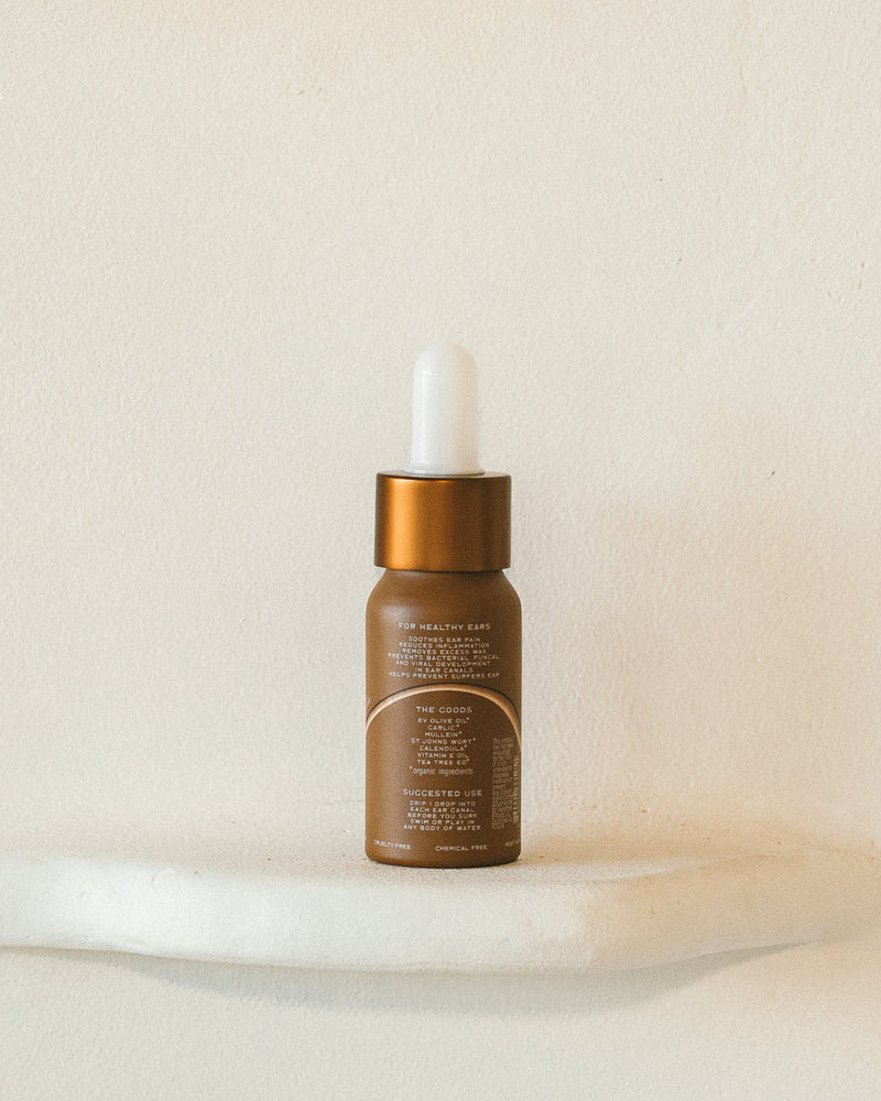 Ear Oil Drops – Natural Relief & Prevention by Sunshine Rituals