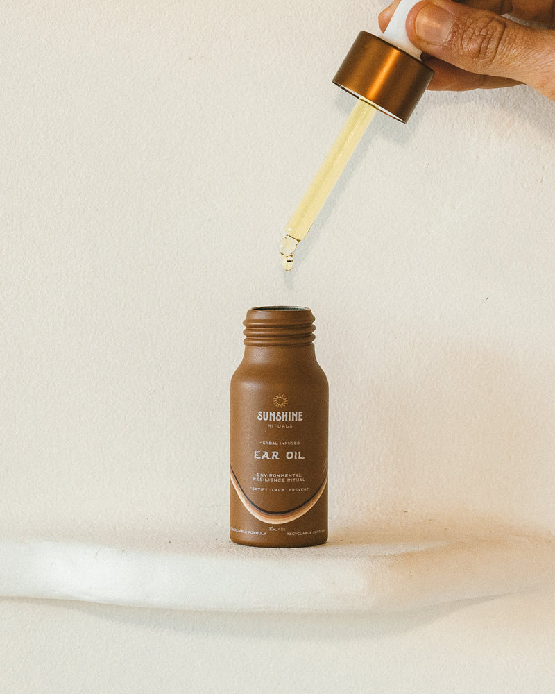 Ear Oil Drops – Natural Relief & Prevention by Sunshine Rituals