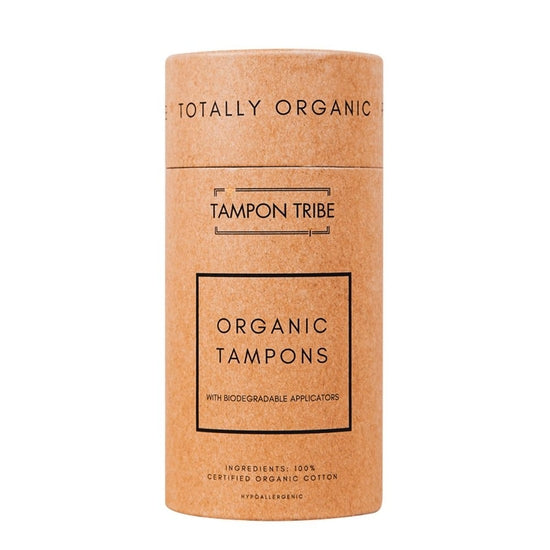 Organic Super Plus Tampons – 12ct Tube by Tampon Tribe