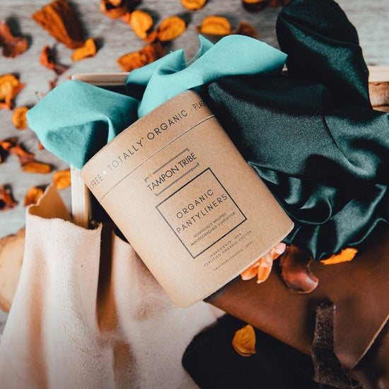 Organic Cotton Pantyliners – 24ct Tube by Tampon Tribe