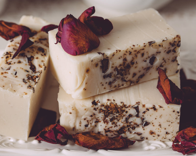 Wench Organic Handmade Soap. Alwasy made from scratch. This handmade organic soap will last 8-10 weeks in the shower. We also offer handmade organic soap wholesale as well