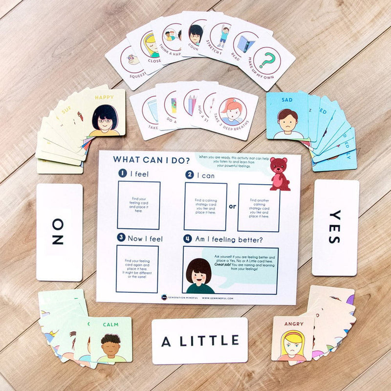 Time-In Activity Mat & Feelings Card Game – Generation Mindful